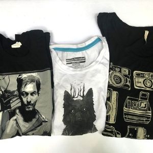 3 Juniors T-Shirts Sz XS Small